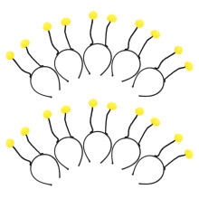 20Stk Gelbe Pompom Haarreifen Party Haarreifen Cosplay Deko