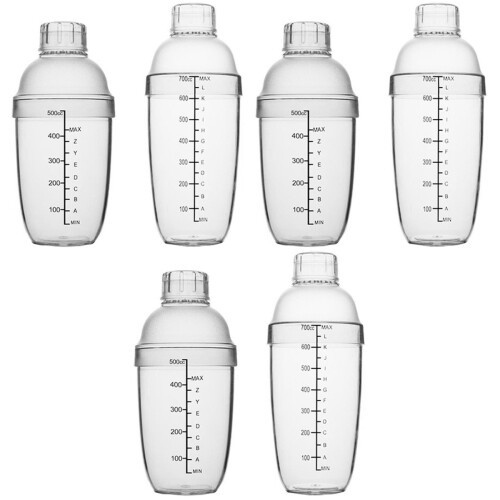 3Sets Gefriersicherer Milchtee Shaker Mit Und Bar Design 2