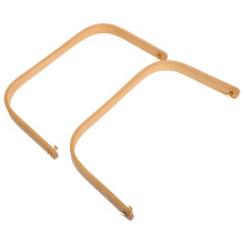 6Stk Ergonomische Holzgriffe U-Förmig Für - Und Eiskübel Außen