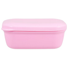 5Stk Seifenhalter ABS Rosa Mit Deckel, Dicht Und Langlebig Für Reisen