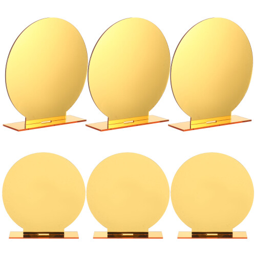 12Sets Wiederverwendbare Tischnummer Schilder Gold Mit 1