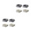 8Stk Mini Desktop Boxen Schmuck- Und Kosmetik-Container 8