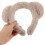 Weiches Plüsch Haarband Damen Winter 5