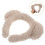Weiches Plüsch Haarband Damen Winter 7