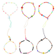 12Stk Perlen Phone Lanyards Boho Style Handgelenksschlaufen