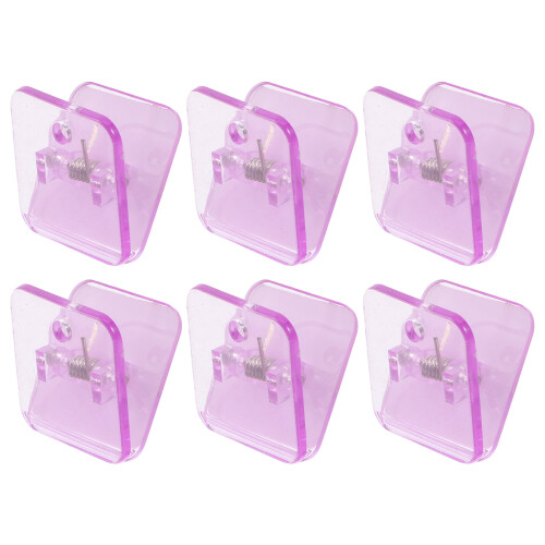 24Ud Soporte De Violet ABS Para Pared, Compatible Y Estético