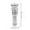 2Ud Drenaje Pop-Up De Acero Inoxidable Con Para Lavabo 11