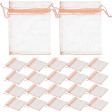500Ud Bolsas Organza Multiuso Para Joyas Y Souvenirs