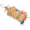 2Ud Para Loros Colgantes De Madera Multicolor Para Masticar 1