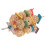 2Ud Para Loros Colgantes De Madera Multicolor Para Masticar 2