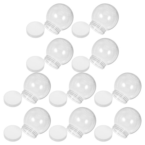 20Ud Globos De Plástico Con , Para Crear Decoraciones Y 2