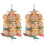 2Ud Para Loros Colgantes De Madera Multicolor Para Masticar 4