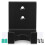 5Ud Rack Pared Aluminio Negro Portafiltro Espresso Espacio 1