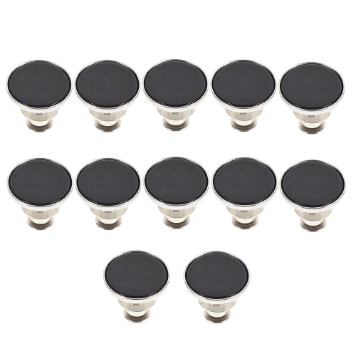 24Ud Botones Jeans Negro Universal Para Y Accesorios DIY