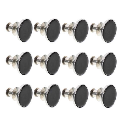 24Ud Botones Jeans Negro Universal Para Y Accesorios DIY 1