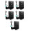 5Ud Rack Pared Aluminio Negro Portafiltro Espresso Espacio 9