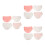12Pièces Culottes Bébé Coton Élastique Couleurs 7