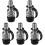 5Pièces Connecteurs Hydrauliques Rapides Multiusage En Zinc 4