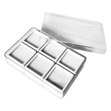 Acrylic Jewelry Display Box Clear-White square box whi 6 models