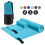 Microfiber Travel Towels Assorted Sizes Quick Dry Sweat Absorption Light Blue 2