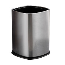 Coș de gunoi elegant din oțel inoxidabil, design detașabil pentru înlocuirea ușoară a sacului de gunoi, îmbunătățește decorul cu un design