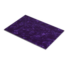Purple Pearl PVC Celluloid Electric Bass Guitar Pickguard 30x25cm