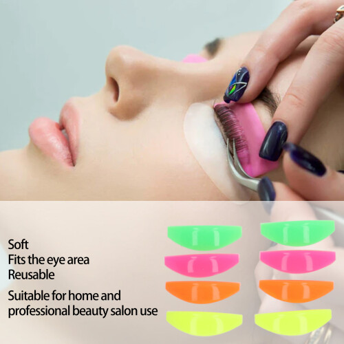 Wimpernlifting-Schild-Set – Bunte, wiederverwendbare 4-Pad-Größen für Locken 2