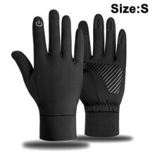 Mantente abrigado y conectado: guantes de invierno impermeables, compatibles con pantallas táctiles, ajuste universal, equipamiento deportivo para