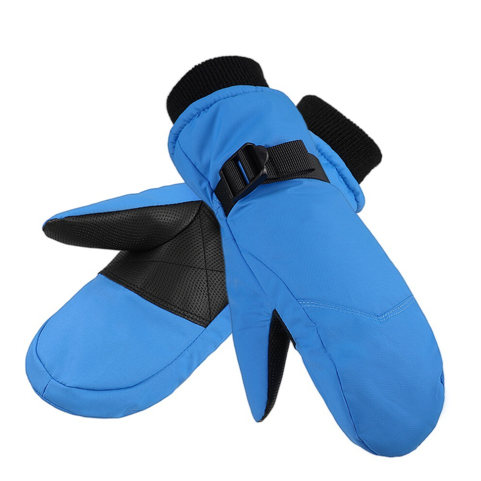 Ski Snow Mittens For Winter Adventures, Adaptable Size Water-Resistant Fabric Windproof Gloves, Winter Gloves For Extreme Cold 9301476989655