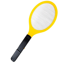 Heavy-Duty Handheld Racket for Instant Pest Elimination, High Voltage Electric Grid Ensures Effective Killing, Easy Odorless Fly Catching for
