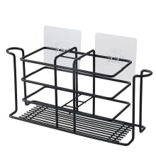 Eleganti accessori da bagno, porta spazzolino e dentifricio antiruggine con base antiscivolo per una maggiore stabilità, perfetto per organizzare i