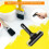 Creative Companion: Durable Rubber Brayer Roller, Non-slip Plastic Handle for Effortless Printmaking 4
