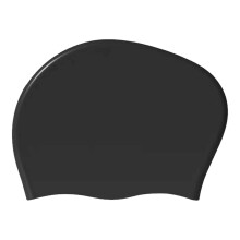 1 Extra Large Swimming Cap for Long Hair Women - BPA Free Silicone Swim Hat for Curls, Weaves & Braids - Anti-Slip & Chlorine Protection for Swimming,