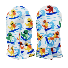 Winter Toddler Snow Gloves, Gentle On Delicate Skin, Adorable Patterns For Aesthetic Appeal, Waterproof Exterior For Toddlers Venturing Outdoors In Co