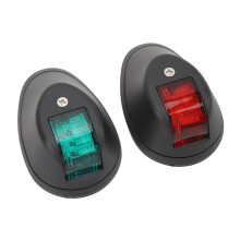 Marine-LED-Navigationssignallicht für Boote & Yachten DC12V 2W Schwarz
