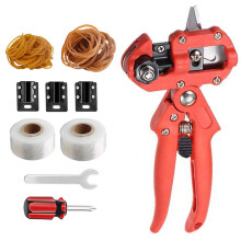 High-Quality Grafting Tool Kit, Carbon Steel & ABS Plastic, Dual-Use For Grafting And Trimming, Omega Cut, U Cut, V Cut, Enhanced Survival Rates,