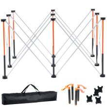 Klapprahmen - DUOKU - SNT-6A - 126,7x66,5x86,7 cm - Tragfähigkeit 1135 kg - Kein Zusammenbau Erforderlich