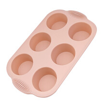 4Stk Silikon Backform Rosa Für Kuchen Backzubehör Langlebig