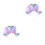 2Stk Bunter Shell Haarreif Kinder Leicht Haarband 3