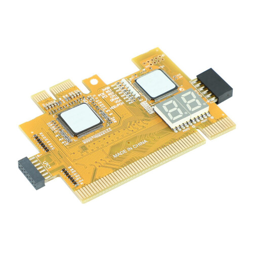 2X Detect Tool PCI-E LPC Multi Use Diagnostic Card Laptop Desktop Test Post LED Indicator PC Motherboard Debug Analyzer 2