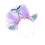 2Stk Bunter Shell Haarreif Kinder Leicht Haarband 8