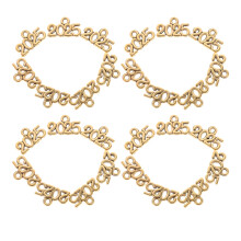 250Stk DIY Schmuck Charms Gold 2025 Zinklegierung Anhänger