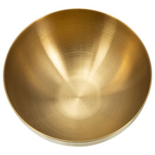 4Stk Salatschalen Gold Mehrzweck Küchenschalen Langlebig