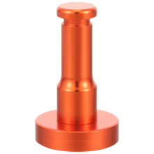 2Stk Wandhaken Orange Aus Aluminium, Glänzend, Stabile Kleiderhalter