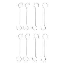 24Stk S-Haken Silber Für Pflanzen Und