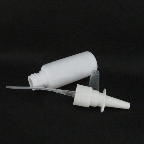 20Pcs 10Ml Spray Bottle Refillable Plastic Mist Nose Nasal Sprayer 2