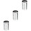 3Stk Silberner Flexibler Luftschlauch Aluminium Abluftsystem 5