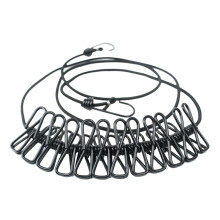 2Stk Elastisch, Mit Haken, Für Outdoor Und Reisen