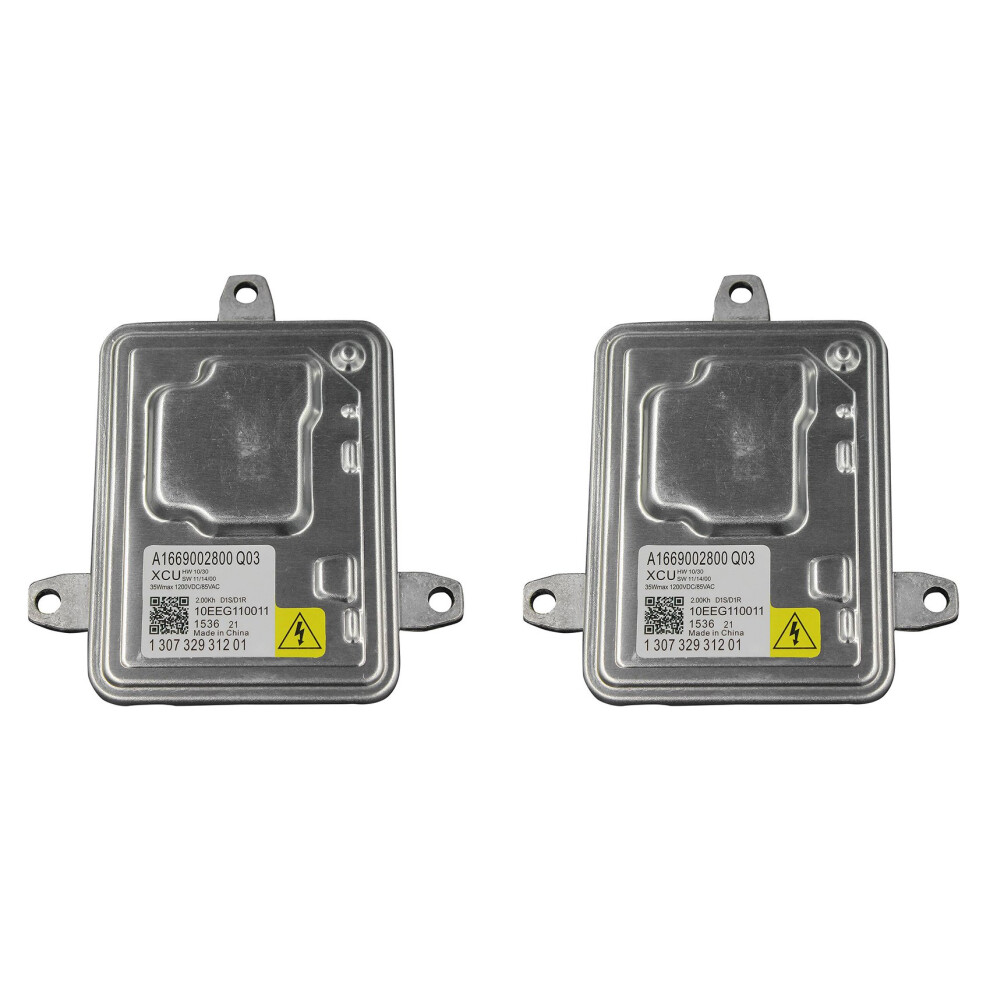 2X Car Xenon Headlight Ballast D1s Ballast A1669002800 Q03 130732931201 For 6032565291122