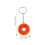 12Stk Donuts Schlüsselanhänger PVC Charm 10